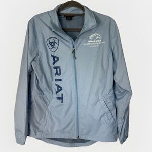 Ariat World Equestrian Games 2010 Event Staff Jacket Medium Blue Unisex